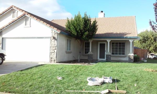 Beautiful stucco job