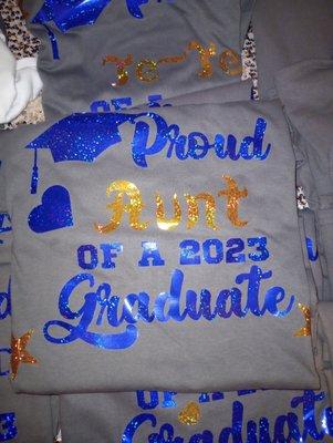 Graduation t-shirt and outfits