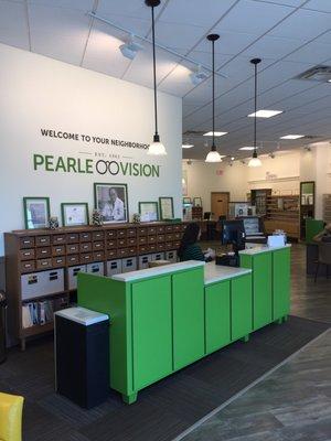 Great experience at Pearle Vision! Brand new location and Dr. Anderson and the staff were very nice and knowledgeable.