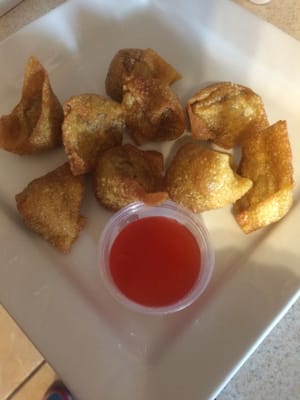 Fried wontons!