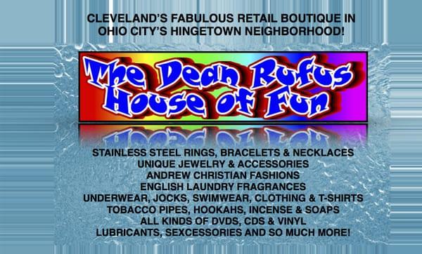 We've got all this stuff and more at The Dean Rufus House Of Fun in Cleveland!