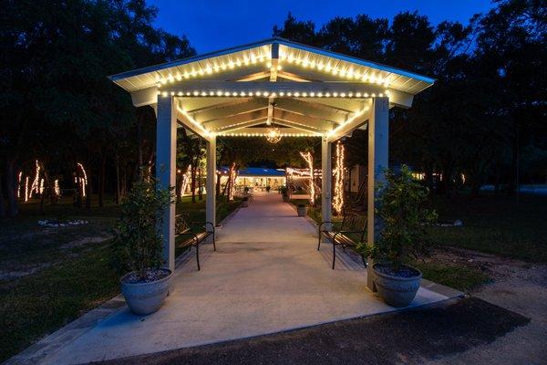 Front Walkway at night