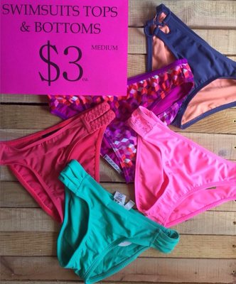 Swimsuit bottom $3ea.