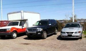 We offer parking for your cars, trucks, campers, suv's, etc!