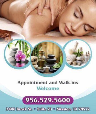 Arelys Nails & Spa come for your Massage , facial and more.....