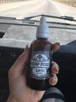 CBD vape without PG!