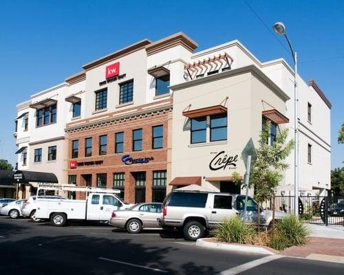 Main Street promenade building