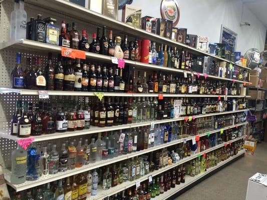 Great Liquor Selection!!