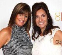 Knockout Tan Owner Kristen Oviedo (Left) OC Celebrity Smiles owner Gina McLane (Right)