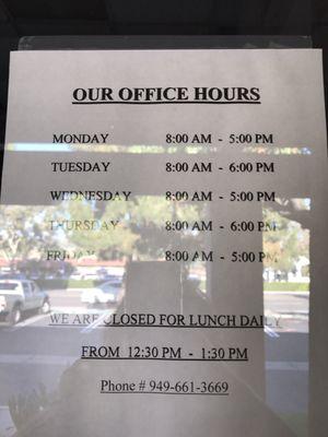 Office Hours