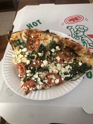 Greek boy pizza