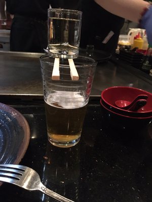 Sake bombs!