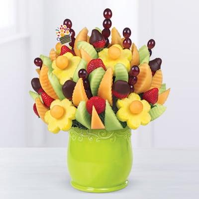 Delicious Fruit Design with Dipped Strawberries - large