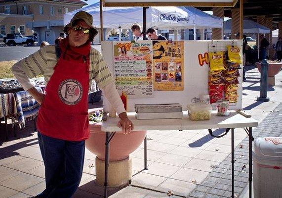 Russ Smith... Owner, Operator, Ready to feed the masses with fun food