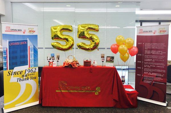 55th Anniversary Welcome Home - Branch Open House Day