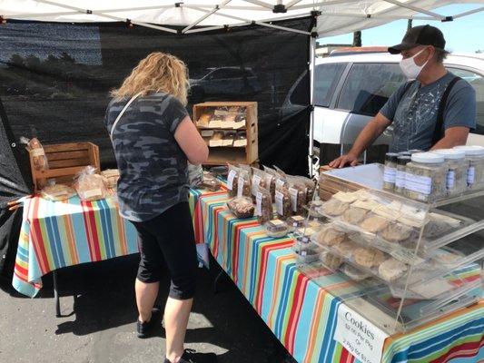 Really nice local baker who really knows his stuff. We had a nice local to local chat.