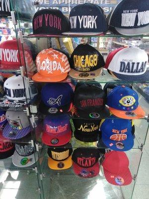 All hats snapback of fitted. $9.99. wholesale price available.