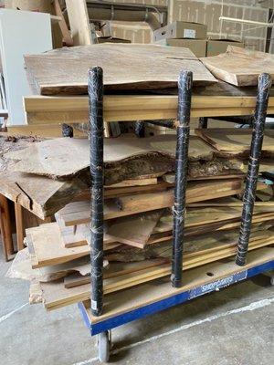 Wood slabs