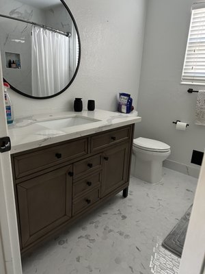 Bathroom countertop