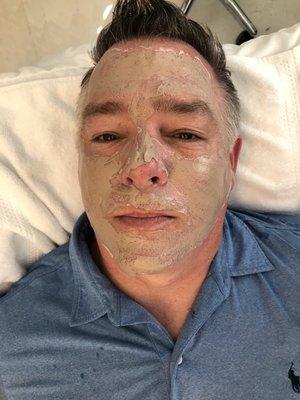 Moroccan Mud Men's Facial. Relax & Rejuvenate