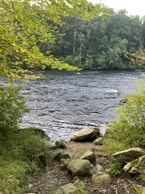 River view from our site