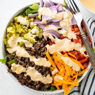 Big Mac Salad (KETO/GF)