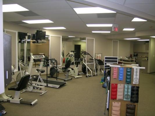 Barrington Rehabilitation offers physical therapy in a clean, inviting environment.