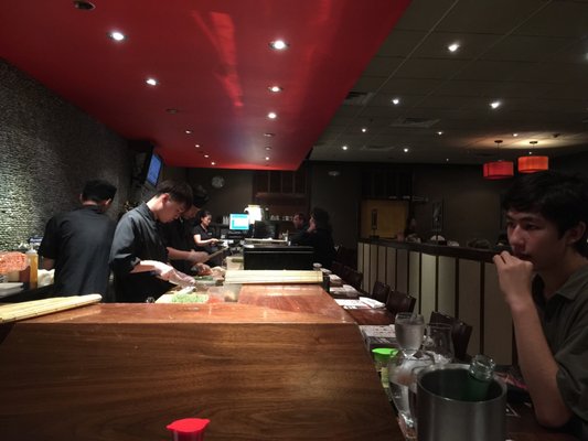 Best sushi in town and even on par with some famous place in NYC.