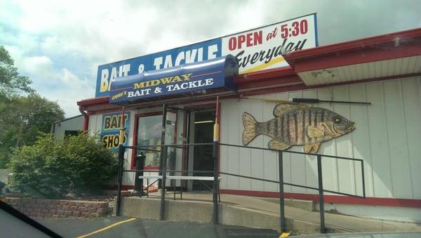 Neighborhood bait shop!