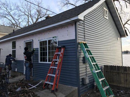 Siding replacement