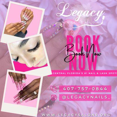 Book with us or walk in!