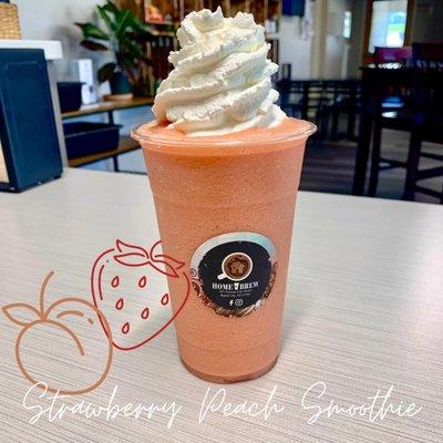 Strawberry Peach Smoothie