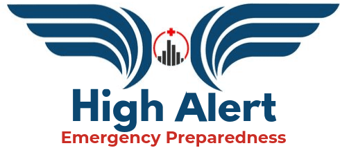 High Alert Emergency Preparedness Logo.