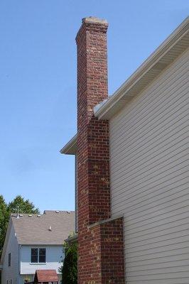 Outside Chimney Structure