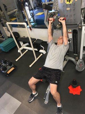 Strength: Cable Incline Chest Press