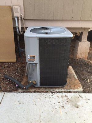 Condenser replacement