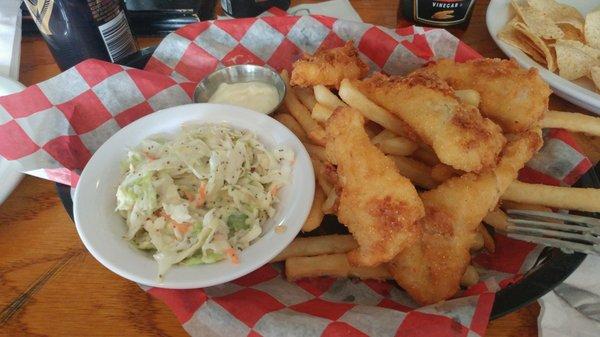 Walleye platter - delicious