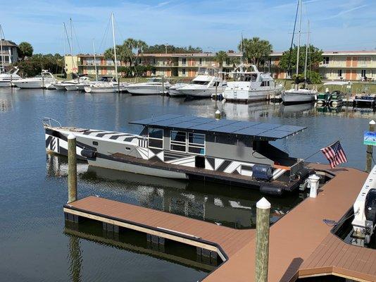 Solar Boat RA  Powered by the SUN