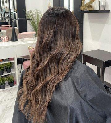 Soft balayage