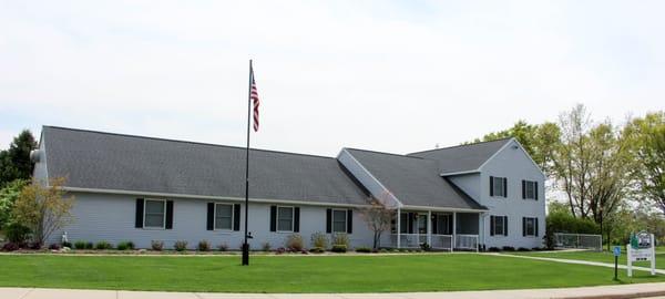 Clubhouse and on site office