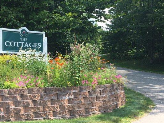 Entrance to Cottages Available for rental or purchase