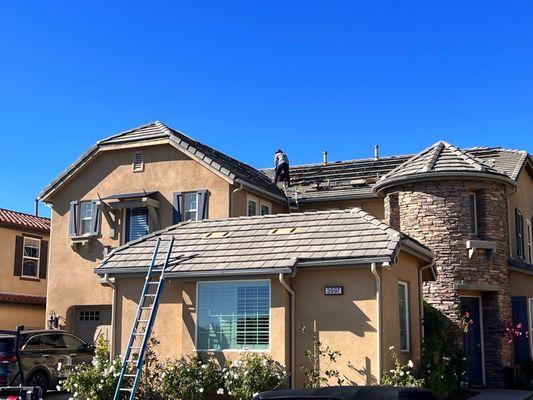 Roof installation