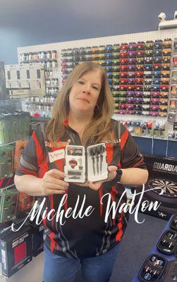 Diamond team player, Michelle Walton