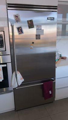 Viking refrigerator defrost problem was fixed