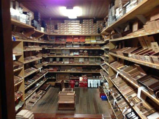 One of the cigar rooms