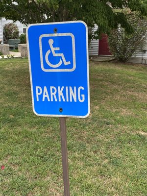 Handicapped parking