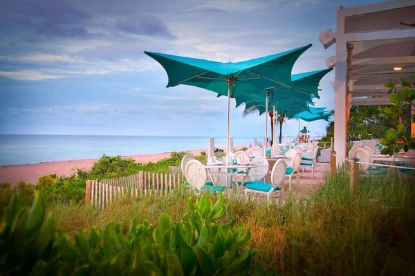 Waterfront Dining Right On The Sand