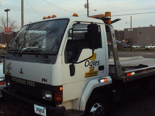 Call Ogles Wrecker Service (865)525-6472 for your tow!