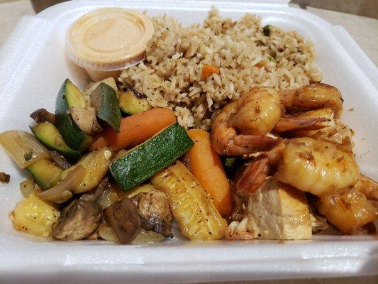 Shrimp & Chicken Combo ($11.95)