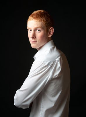 Young Man in Studio